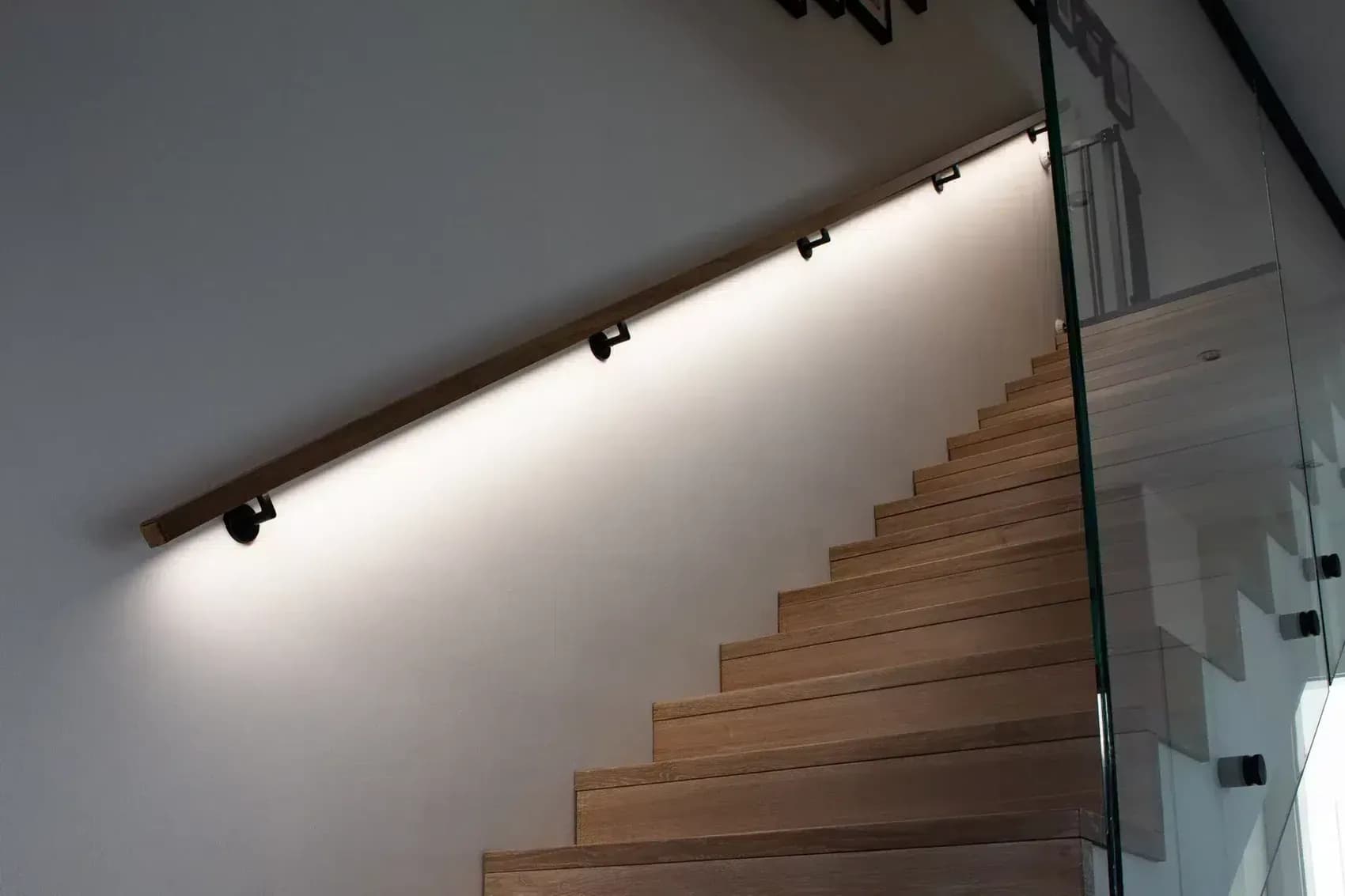 Main courante LED — réalisation 1
